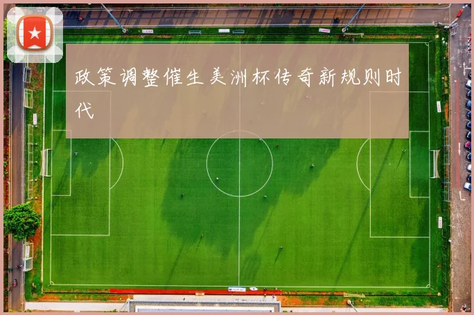 政策调整催生美洲杯传奇新规则时代
